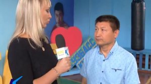 12 07 2018 Многократный чемпион мира по боксу Юрий Арбачаков в Киселевске