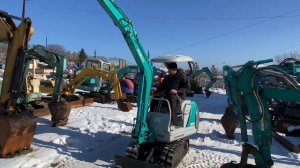 Обзор мини экскаватора Kobelco SK013