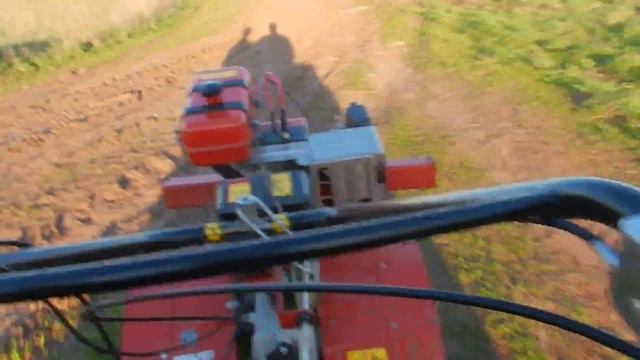 Покатушки на мотоблоке НМБ-1Н1 "Угра" смотреть онлайн