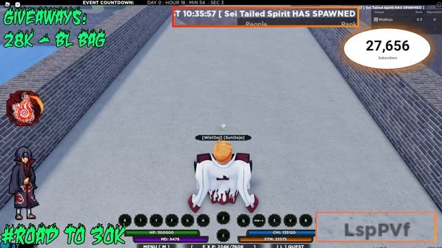 [EVENT COUNTDOWN!] GIVEAWAY!!! Shindo Life Live! | Scroll Hopping! | Roblox RellGames смотреть онлайн