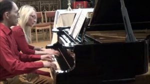 Stravinsky 5 easy pieces, Galop