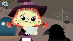 ?Little Witch's Halloween Spell | Halloween Story Book | Learning Patterns | Kids Book Read Aloud