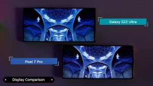 Samsung Galaxy S22 Ultra vs Google Pixel 7 Pro Display/Speaker Comparison