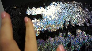 Ткань с двухсторонними пайетками