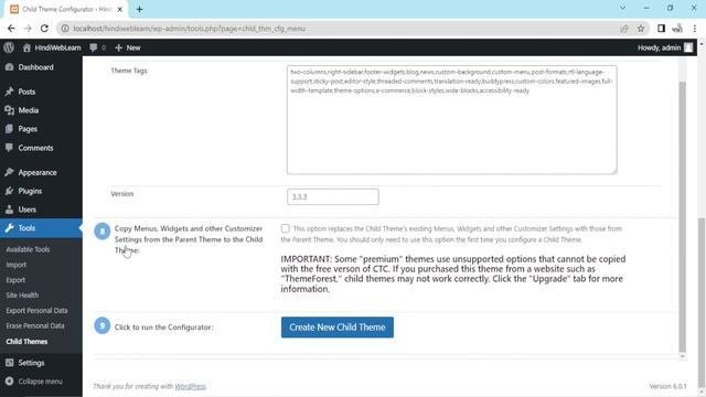 How to Create a Child Theme in WordPress | How to use Child Theme in Hindi | What is Child Theme смотреть онлайн
