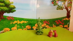 пластилиновая сказка Колобок