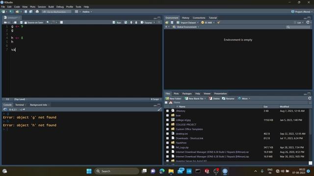 How To Solve Error Object Not Found In R Programming Language #rprogramming  #programming