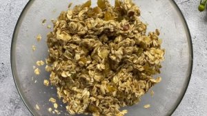 Овсяное Печенье с Бананом, Орехами и Изюмом - МАЛО КАЛОРИЙ и ВКУСНО. От этого печенья не Поправишьс