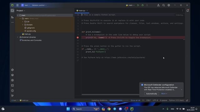 НАСТРОЙКА PyCharm И УСТАНОВКА Python 3.12 | ЛЕГКО И БЫСТРО! 2024