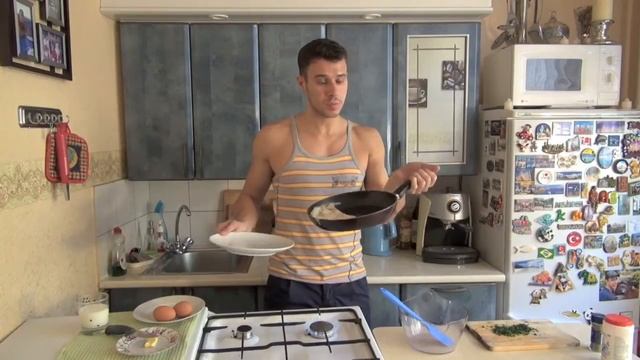 Омлет по рецепту Джулии Чайлд. "Мужчина на кухне"