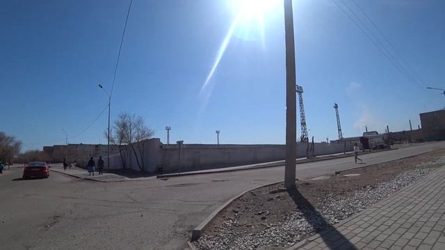 Город Балхаш (Балқаш) | улица Бокейханова от Ленина (Абая) до Спортивного переулка за стадионом 202
