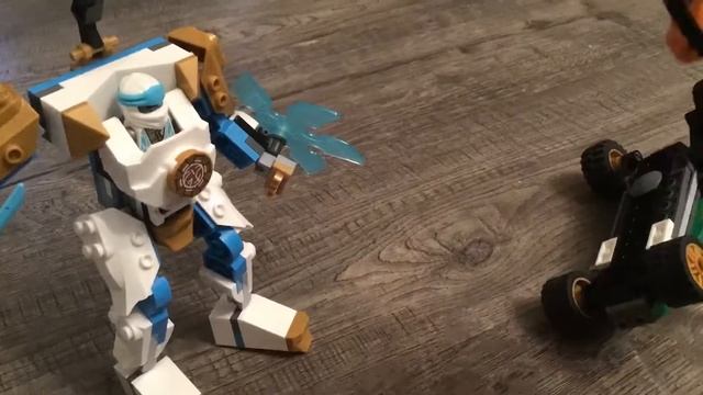 Lloyd and Zane VS Python Mech REMATCH (Lego Stop Motion) смотреть онлайн