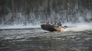 "История рождения водометного катера Ка-Хем" - Rosomaha Boats jet boat jump