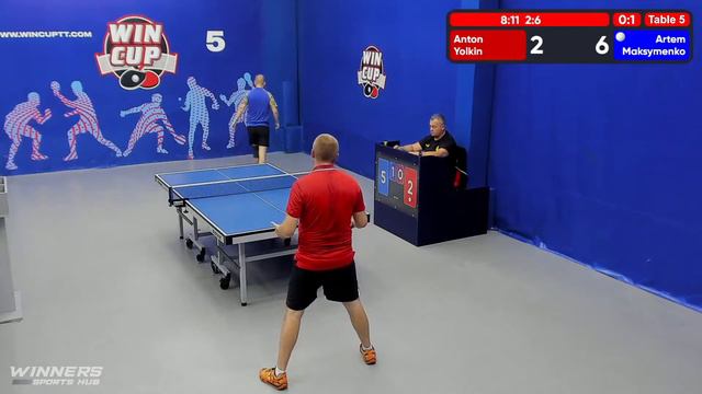 11:30 Ёлкин Антон 0-3 Максименко Артём стол 5 ЮГ-2 10.07.22 смотреть онлайн