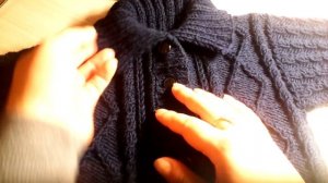 Детская кофточка из пряжи ALIZE LANAGOLD classic. Для мальчика связанная спицами. Видео-обзор.