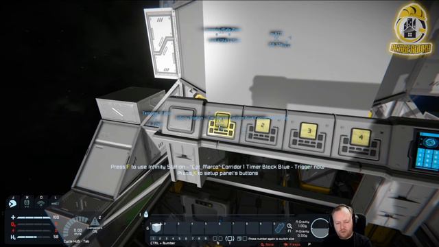 Infinity Station - A modular Space Station - Short Introduction English - Space Engineers смотреть онлайн