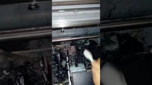 Roland RE-640 manual cleaning system
