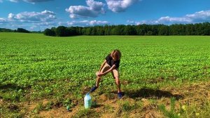 СДЕЛАЛИ ЦВЕТНОЙ ФОНТАН ИЗ ПЕНЫ !