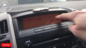 Kia ceed how to change the time on the car radio?