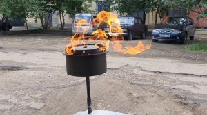 Газовая горелка на звезду вечного огня 9 форсунок