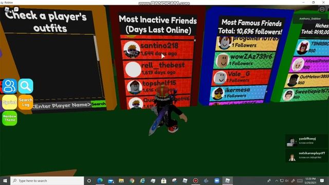 Looking At My ROBLOX Stats! (Last Online Friends, Richest Friends, Etc.) смотреть онлайн