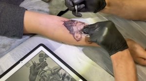 Мистическая татуировка "Оборотень" #татуировка