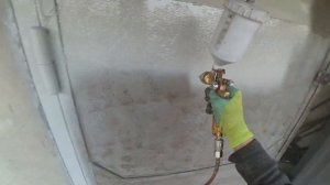 ЗАБЕТОНИРОВАЛ ПЛОЩАДКУ перед гаражом | ПОКРАСИЛ ворота | УСТАНОВИЛ бочку | GARAGE часть5
