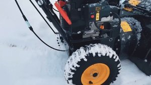 Обзор снегоотбрасывателя Champion ST761E