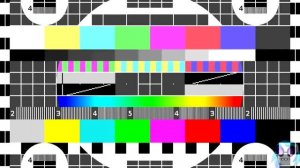 Сломанный телевизор для видео