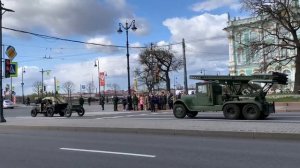 Репетиция Парада Победы в Санкт-Петербурге