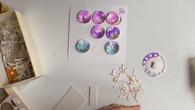 Открытка по скетчу Мемуариса. Скрапбукинг смотреть онлайн