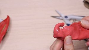 Дракон из холодного фарфора | Лепка