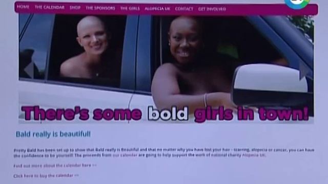 Лысые женщины снялись обнаженными для календаря смотреть онлайн