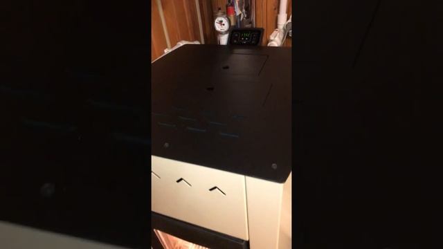 Пеллетный аква-камин после чистки. смотреть онлайн