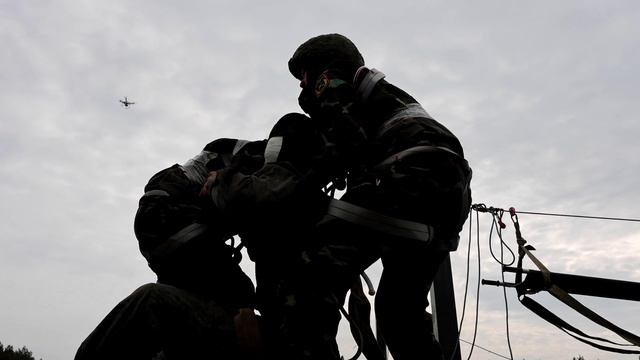 Командная эстафета - этап конкурса Военно-Медицинская Эстафета