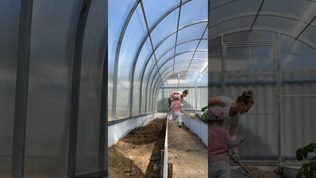 Теплица из поликарбоната