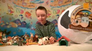 Животные на ферме Василия и Василисы. Ферма от ДеАгостини. My Animal Farm by De Agostini