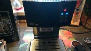 Обзор кофеварки kitfort KT-743