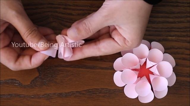 Paper Wall Hanging Craft Ideas - Paper Flower - Paper Craft - Wall Decoration Ideas
