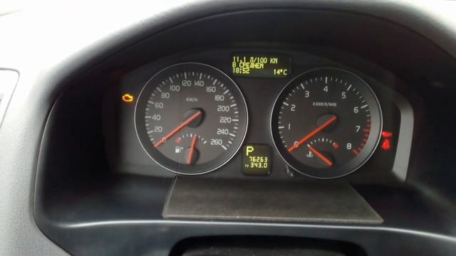 Вольво/ Volvo S40, C30, V50 Бортовой компьютер #вольвовод