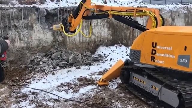 Демонтажный робот UDR-350 смотреть онлайн