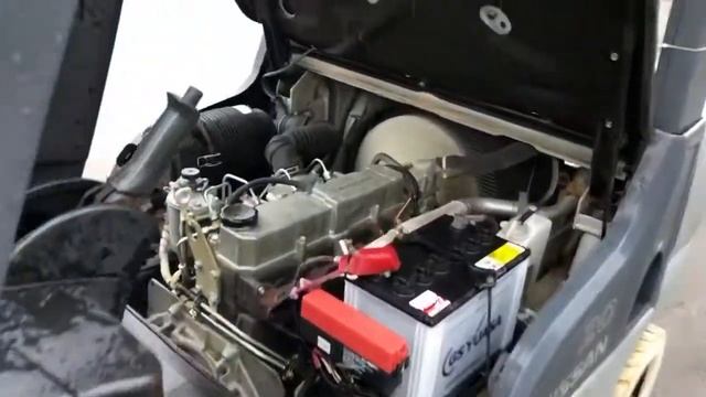 Nissan вил погрузчик. 2000 кг. ДИЗЕЛЬ, 4300 мм. Без пробега по рф смотреть онлайн