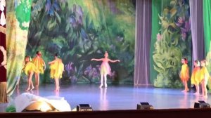 балет Дюймовочка танец листочков. Харьковская хореографическая школа