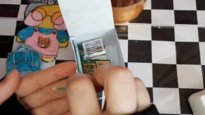 Распаковка посылки с канцелярией для Уточки Лалафанфан/ Мини канцелярия для кукол /Утя БОкс