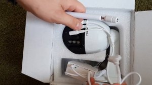 Распаковка камеры видеонаблюдения 360 градусов INQMEGA 1080P PTZ IP SMART WIFI
