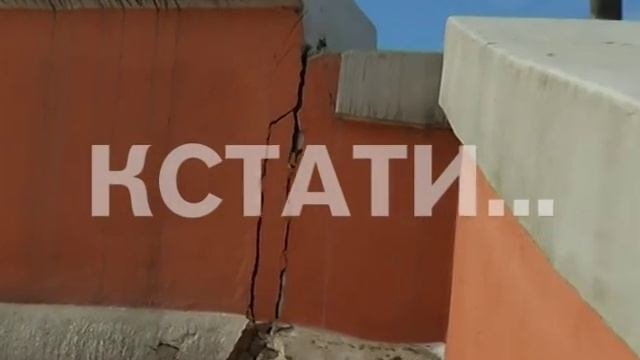 Чкаловская лестница превратилась в памятник разрухе