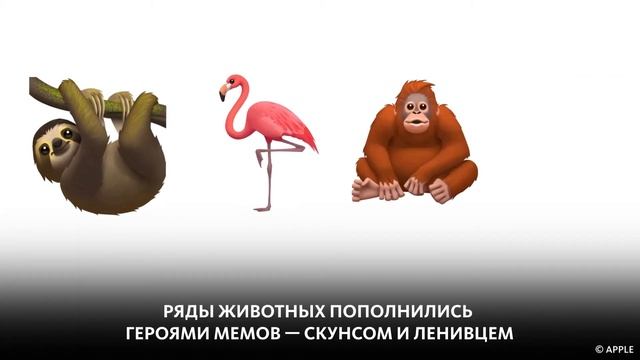 НОВЫЕ ЭМОДЗИ ОТ APPLE смотреть онлайн