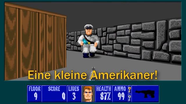 Wolfenstein 3D: Quotes and translations (German-English) смотреть онлайн