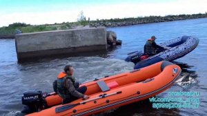 КАТАБАЙД ORCA 350 НА ВОДЕ