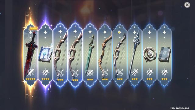 Genshin Impact 50 круток стандарта в ожидании Фуррины смотреть онлайн